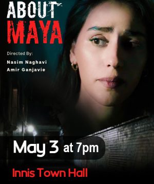 About Maya - May 3 at 7 pm (Innis Town Hall)